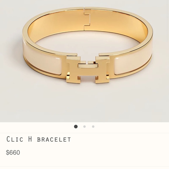 Hermes Clic H Bracelet - Picture 2 of 8